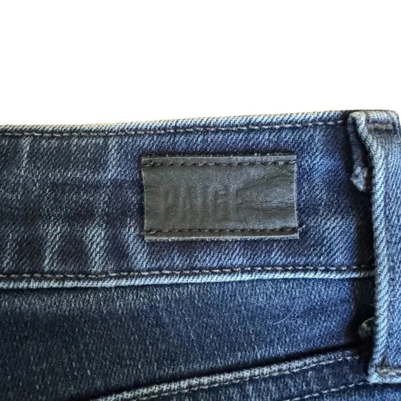 Paige Blue Denim Jeans Hoxton Ankle Skinny High rise size 27 - Picture 7 of 11